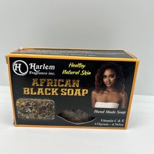 Harlem African Black Soap - Natural Hand Made Soap (Black)